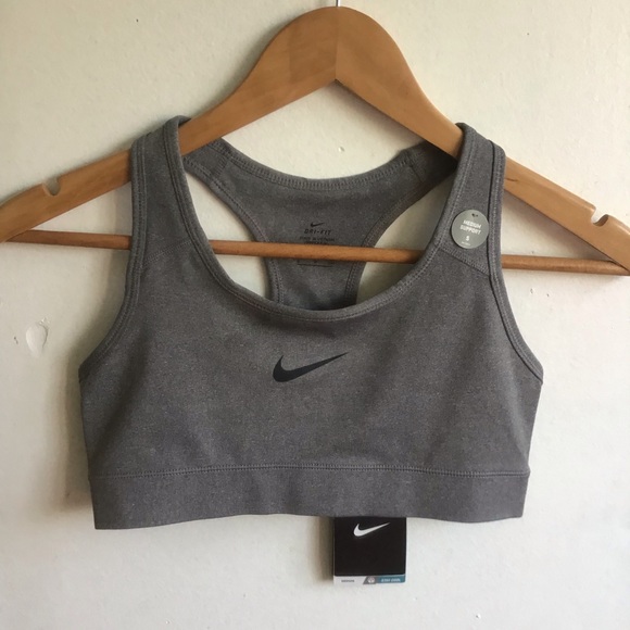 Nike Other - Nike NWT Gray Sports Bra Sz S
